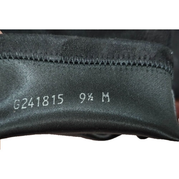 Stuart Weitzman Clinger Black Suede Booties - Size 9.5 M - Picture 12 of 15